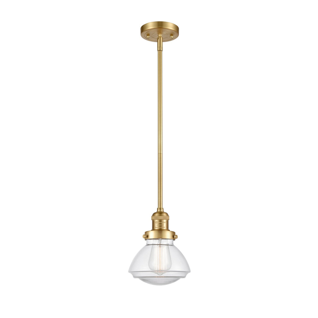 Innovations Franklin Restoration 201S-SG-G322 Pendant Light - Satin Gold