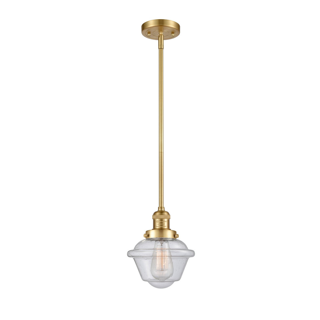 Innovations Franklin Restoration 201S-SG-G534 Pendant Light - Satin Gold