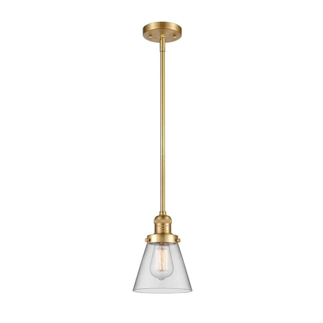 Innovations Franklin Restoration 201S-SG-G62 Pendant Light - Satin Gold