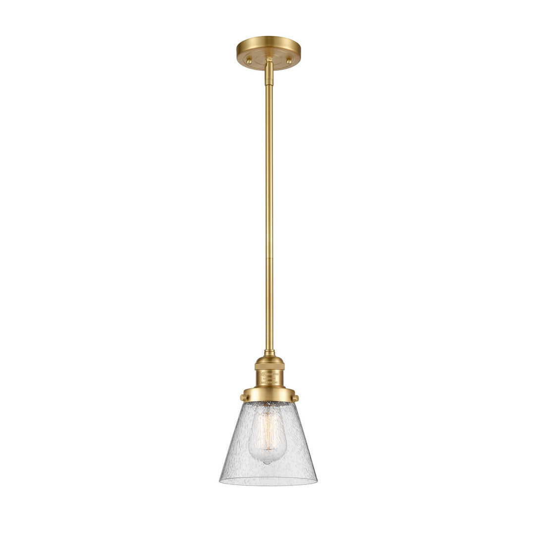 Innovations Franklin Restoration 201S-SG-G64 Pendant Light - Satin Gold