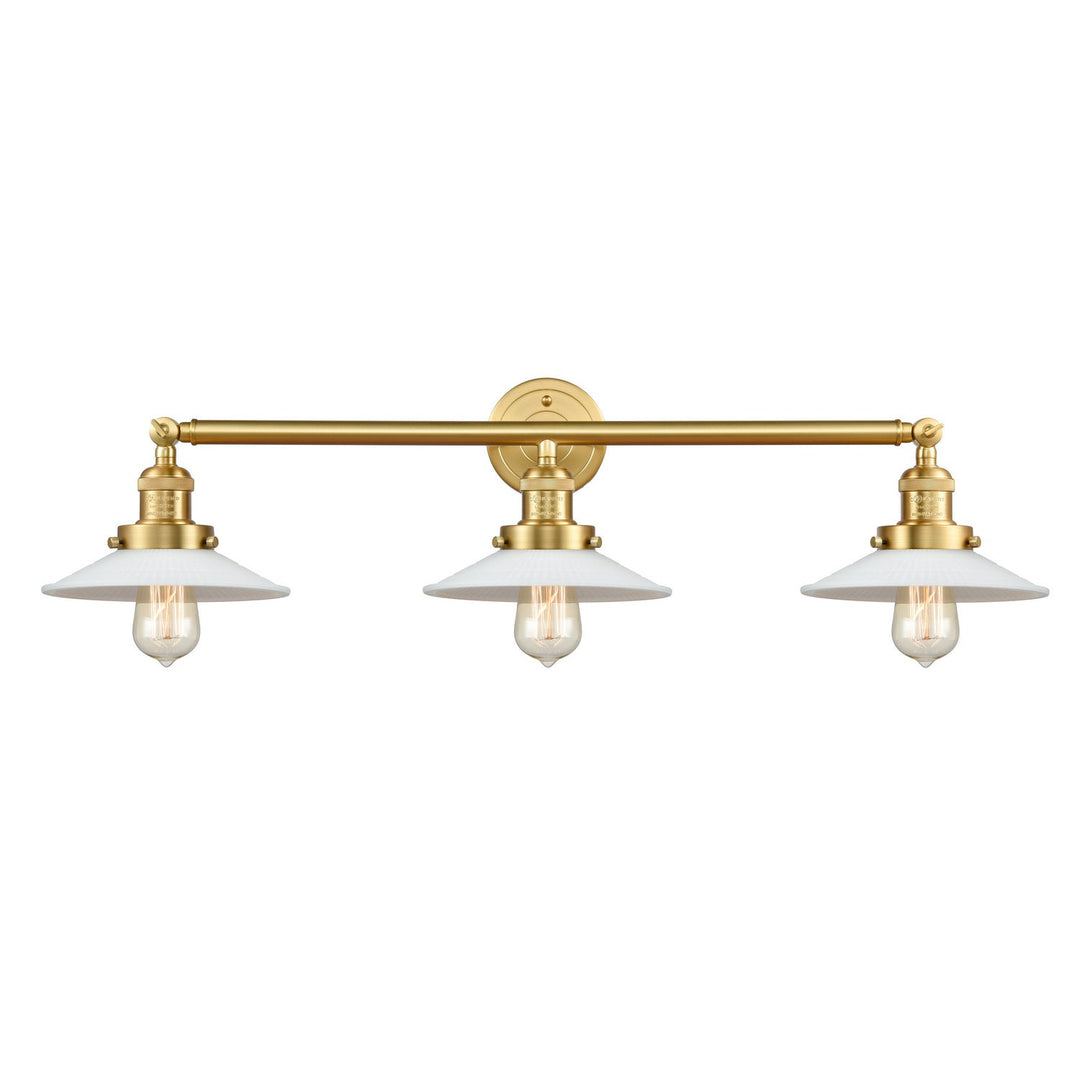 Innovations Franklin Restoration 205-SG-G1 Bath Vanity Light 33 in. wide - Satin Gold