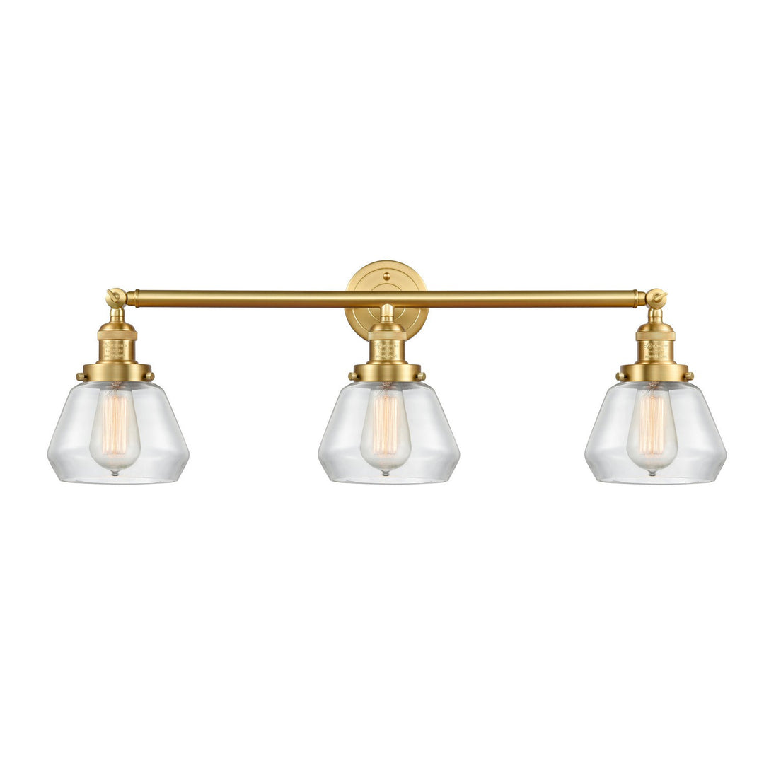 Innovations Franklin Restoration 205-SG-G172 Bath Vanity Light 30 in. wide - Satin Gold