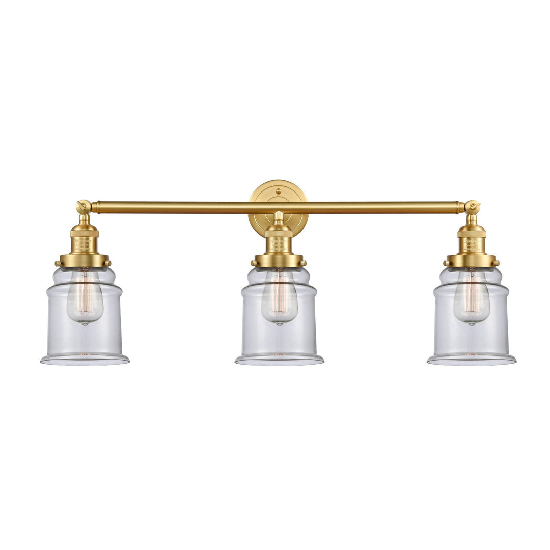 Innovations Franklin Restoration 205-SG-G182 Bath Vanity Light 30 in. wide - Satin Gold