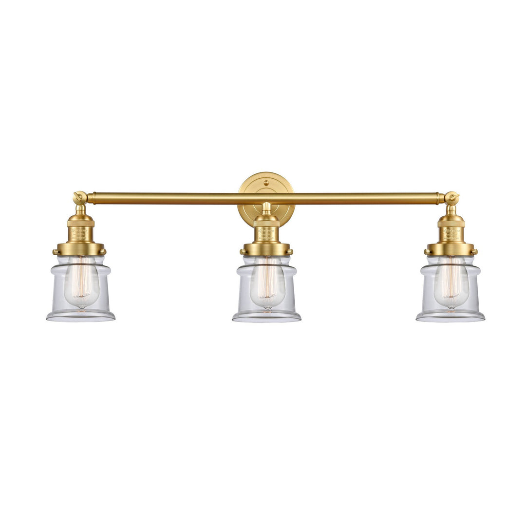 Innovations Franklin Restoration 205-SG-G182S Bath Vanity Light 30 in. wide - Satin Gold