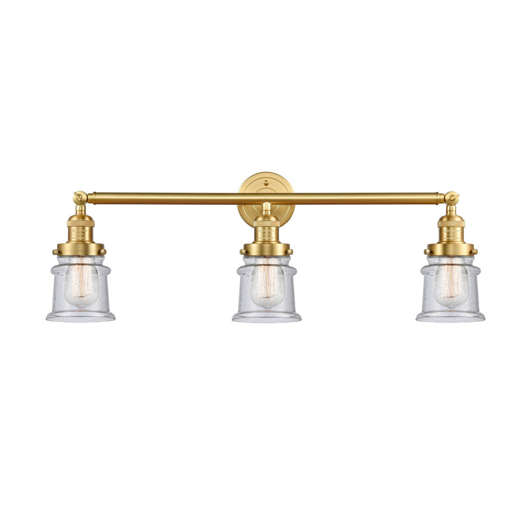 Innovations Franklin Restoration 205-SG-G184S Bath Vanity Light 30 in. wide - Satin Gold