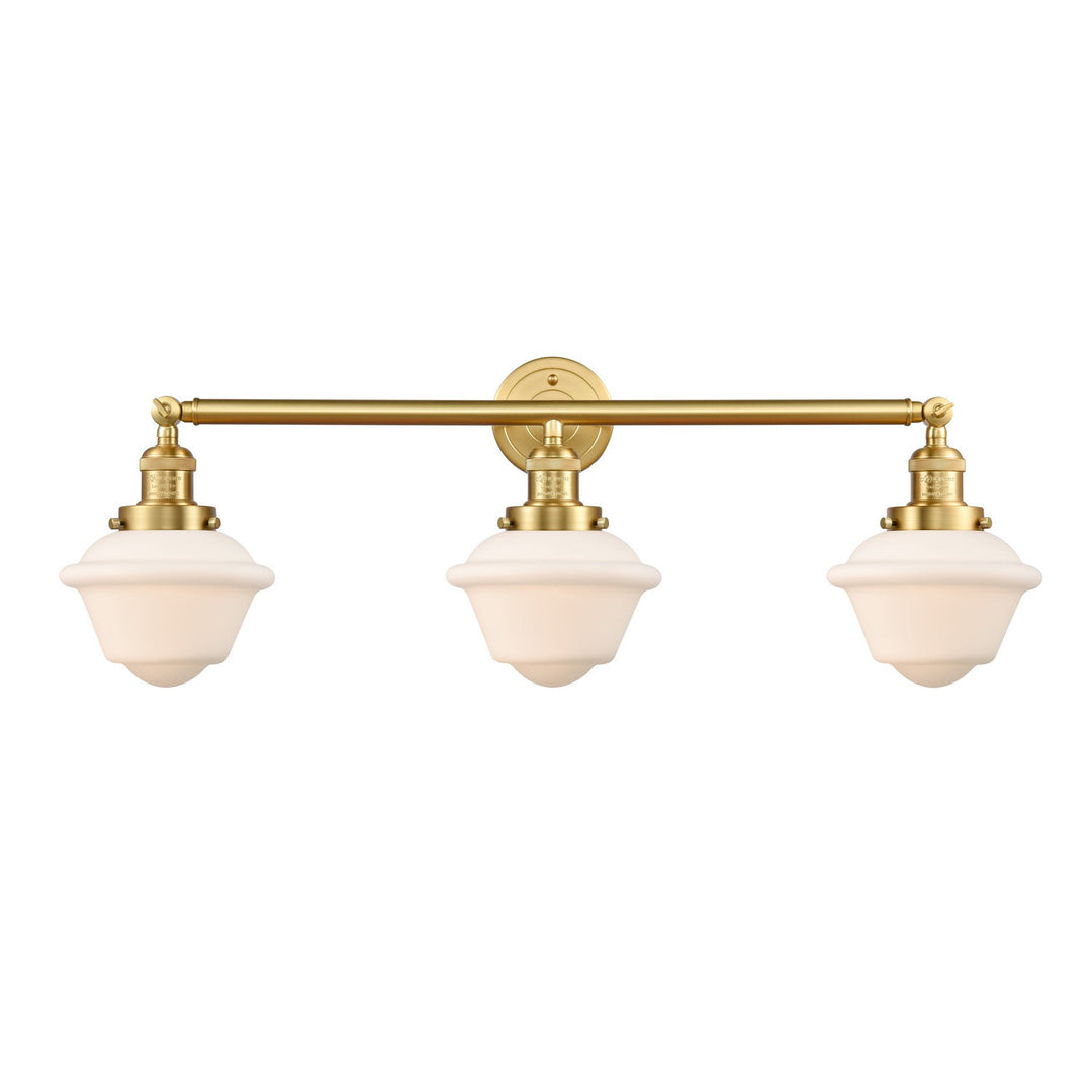 Innovations Franklin Restoration 205-SG-G531 Bath Vanity Light 34 in. wide - Satin Gold