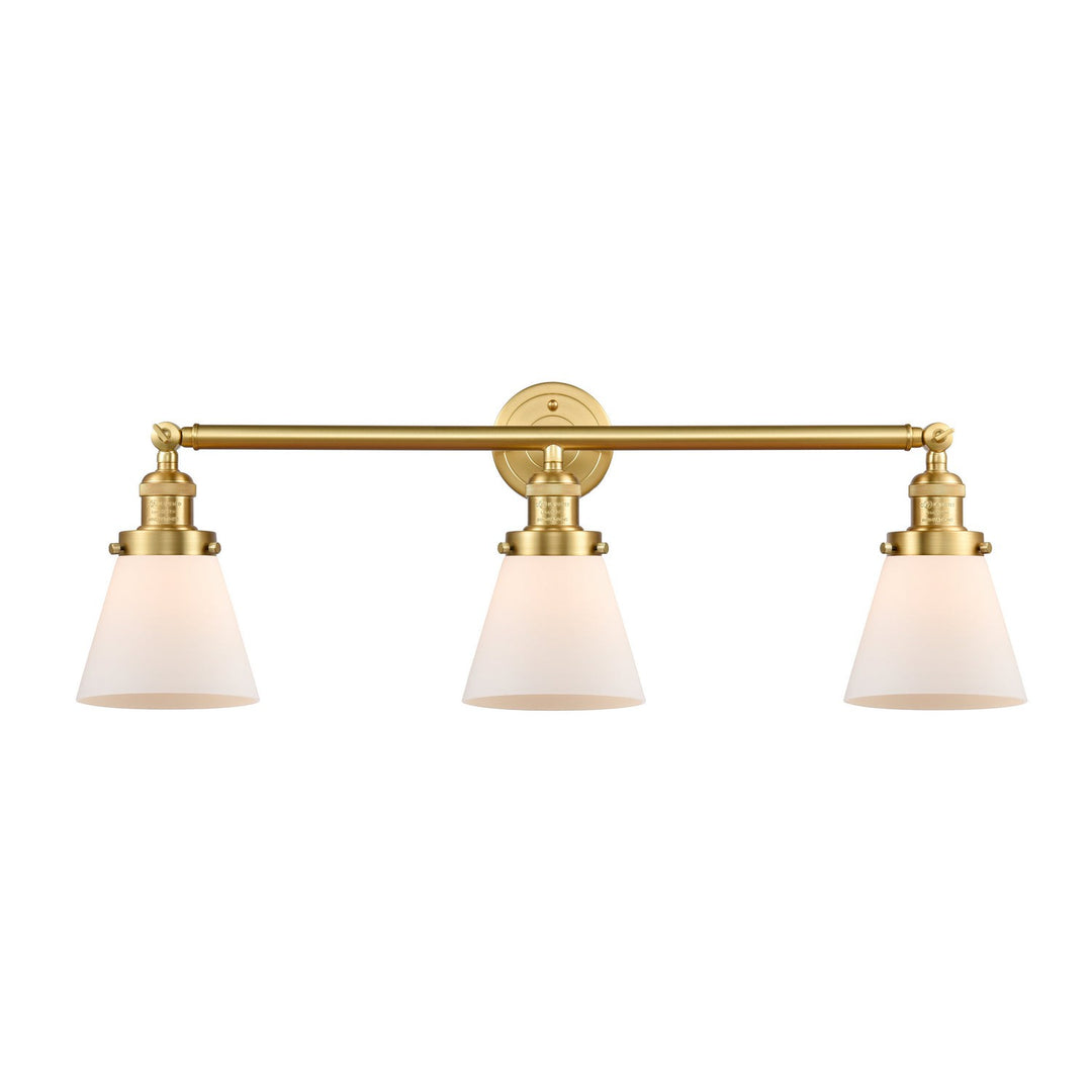 Innovations Franklin Restoration 205-SG-G61 Bath Vanity Light 30 in. wide - Satin Gold