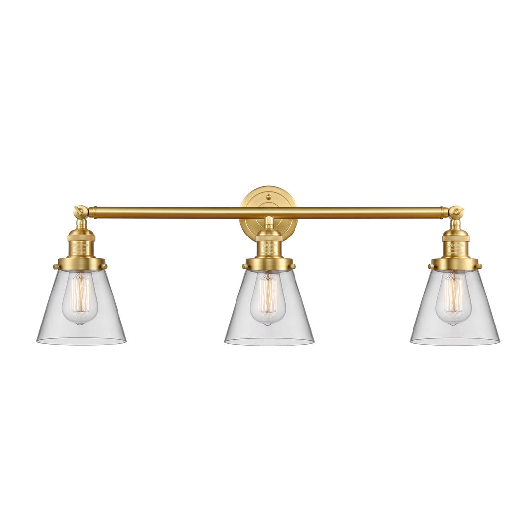 Innovations Franklin Restoration 205-SG-G62 Bath Vanity Light 30 in. wide - Satin Gold