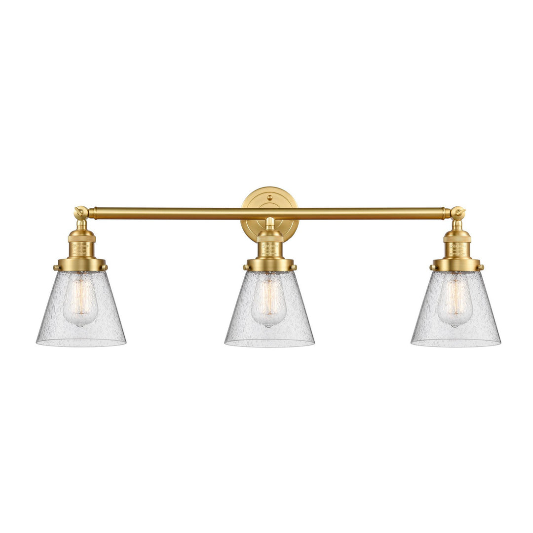 Innovations Franklin Restoration 205-SG-G64 Bath Vanity Light 30 in. wide - Satin Gold