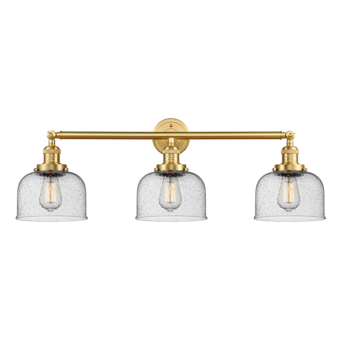 Innovations Franklin Restoration 205-SG-G74 Bath Vanity Light 32 in. wide - Satin Gold