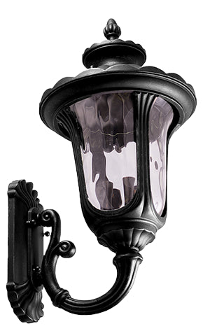 Homenhancements CL-805-MB Coach Lights Four Light Coach Light Outdoor Black