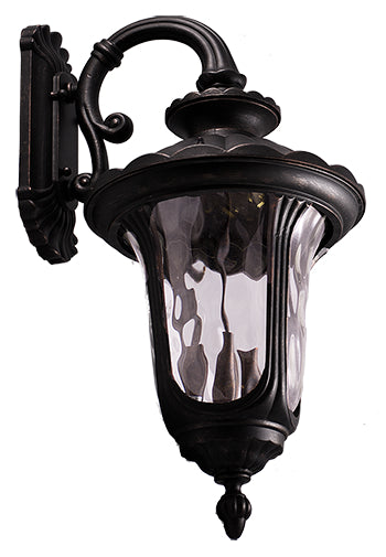 Homenhancements CL-806-MB Coach Lights Four Light Coach Light Outdoor Black