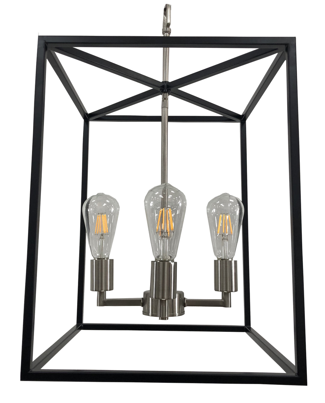 HOMEnhancements Rosslyn ROS-HF4-MB/NK Pendant Light - Black