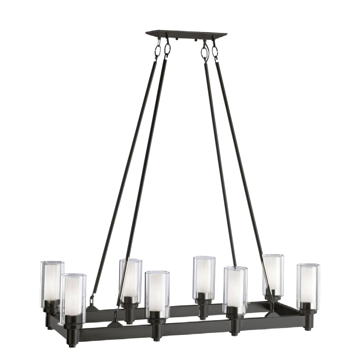 HOMEnhancements Sonora SNA-IL8-MB Chandelier Light - Matte Black