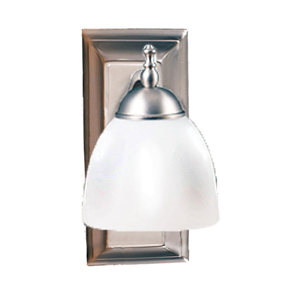 HOMEnhancements Dallas VS-51(WH725)-NK Wall Light - Nickel