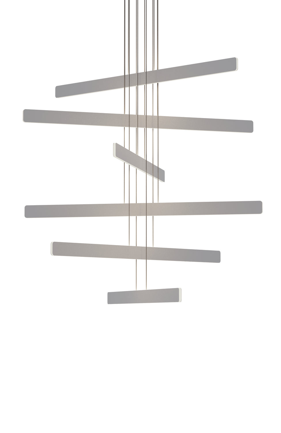 Koncept Lighting SUB-C6-SW-SIL Modern Sub Home Decor Silver