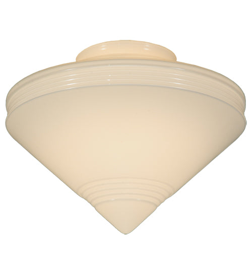 Meyda Tiffany Lighting 101442 Revival Shade Lamp Shade White