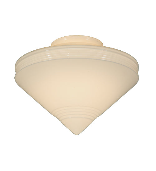 Meyda Tiffany Lighting 101442 Revival Shade Lamp Shade White