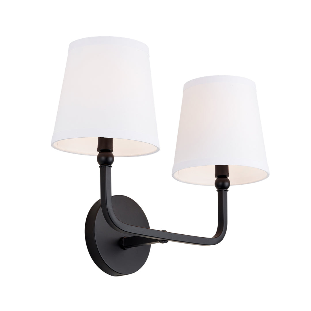 Capital Dawson 119321MB-674 Wall Sconce Light - Matte Black