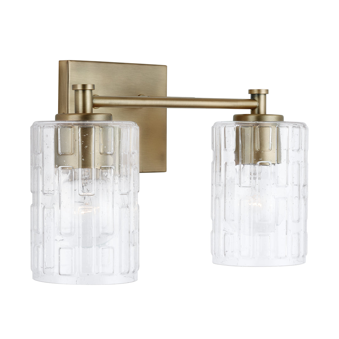 Capital Emerson 138321AD-491 Bath Vanity Light 15 in. wide - Aged Brass