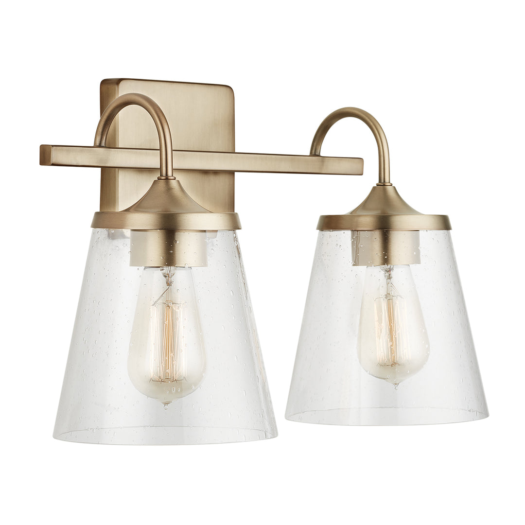 Capital Jayne 139122AD-496 Bath Vanity Light 16 in. wide - Aged Brass