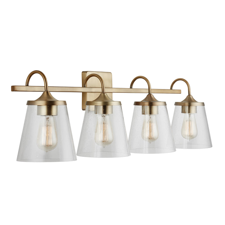 Capital Jayne 139142AD-496 Bath Vanity Light 34 in. wide - Aged Brass