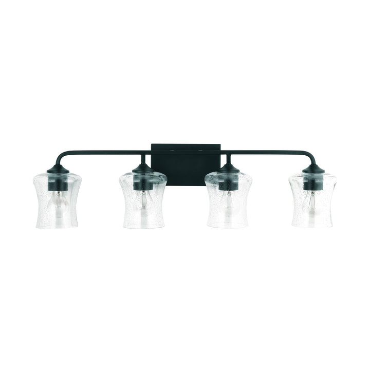 Capital Reeves 139241MB-499 Bath Vanity Light 34 in. wide - Matte Black