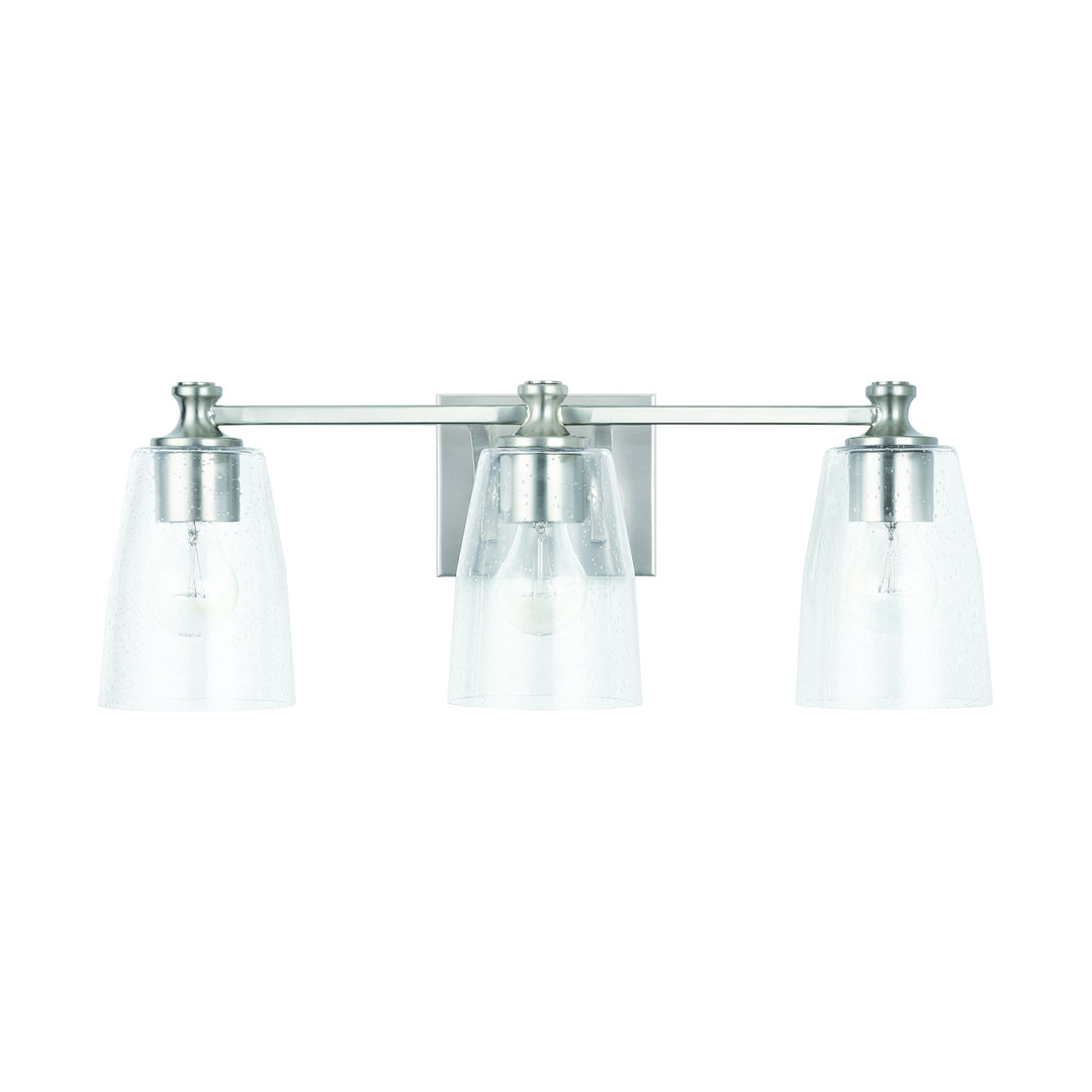 Capital Myles 140931BN-506 Bath Vanity Light 23 in. wide - Brushed Nickel