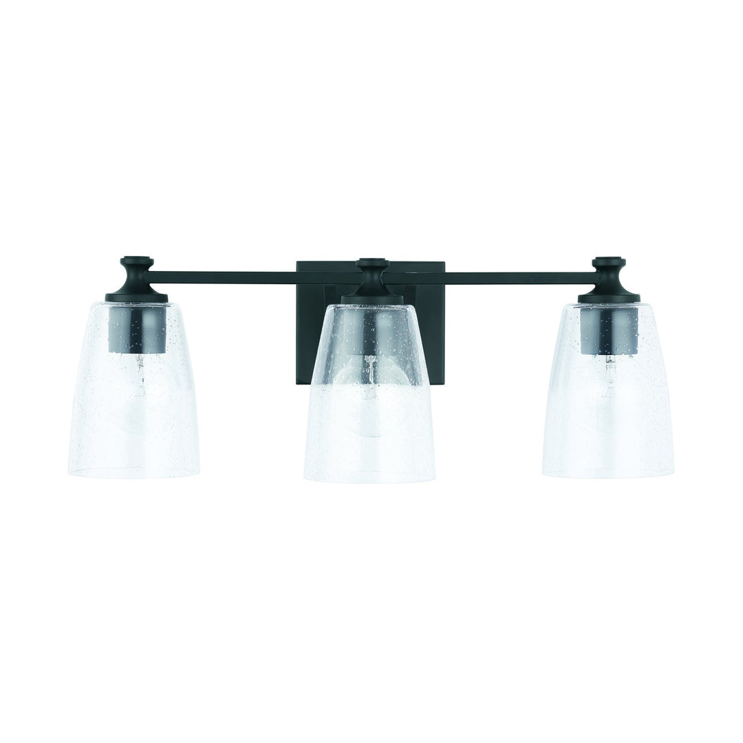 Capital Myles 140931MB-506 Bath Vanity Light 23 in. wide - Matte Black