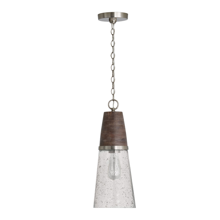 Capital Connor 340511HN Pendant Light - Barnhouse and Matte Nickel