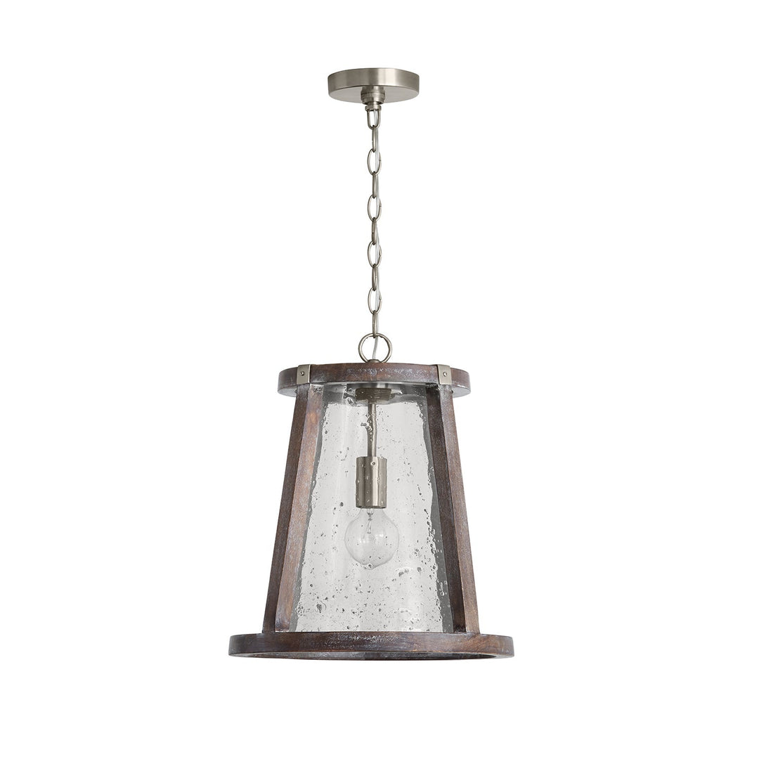 Capital Connor 340512HN Pendant Light - Barnhouse and Matte Nickel