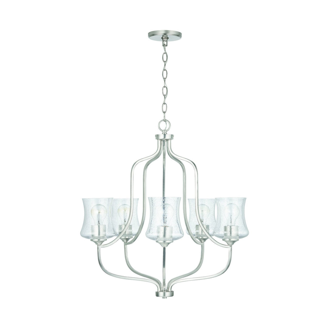 Capital Reeves 439251BN-499 Chandelier Light - Brushed Nickel