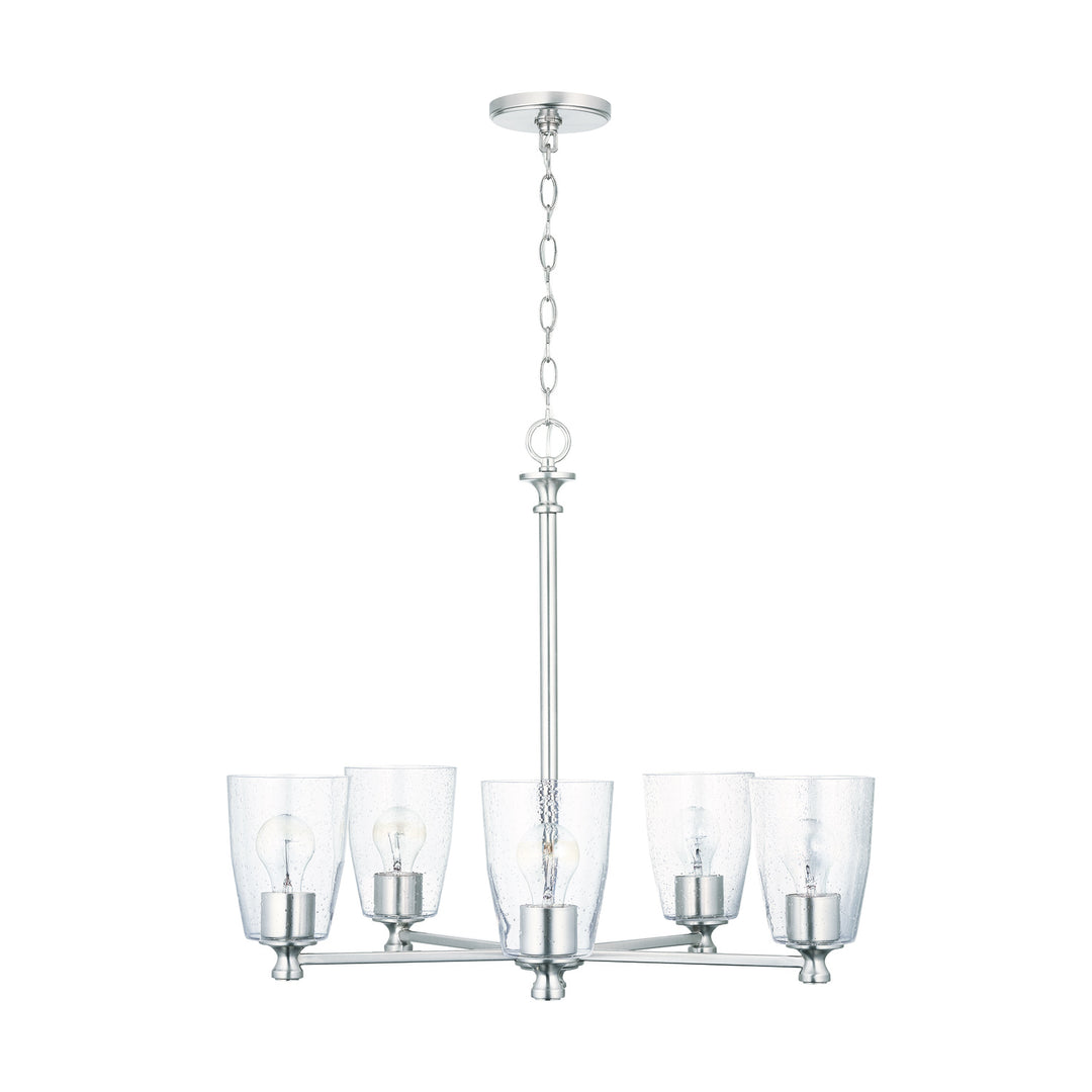 Capital Myles 440951BN-506 Chandelier Light - Brushed Nickel
