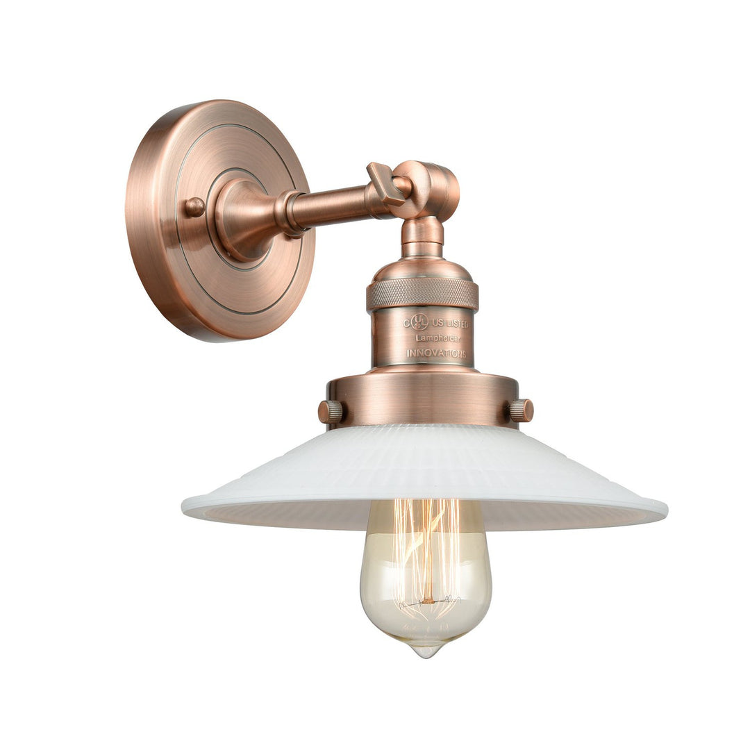 Innovations Franklin Restoration 203-AC-G1 Wall Sconce Light - Antique Copper