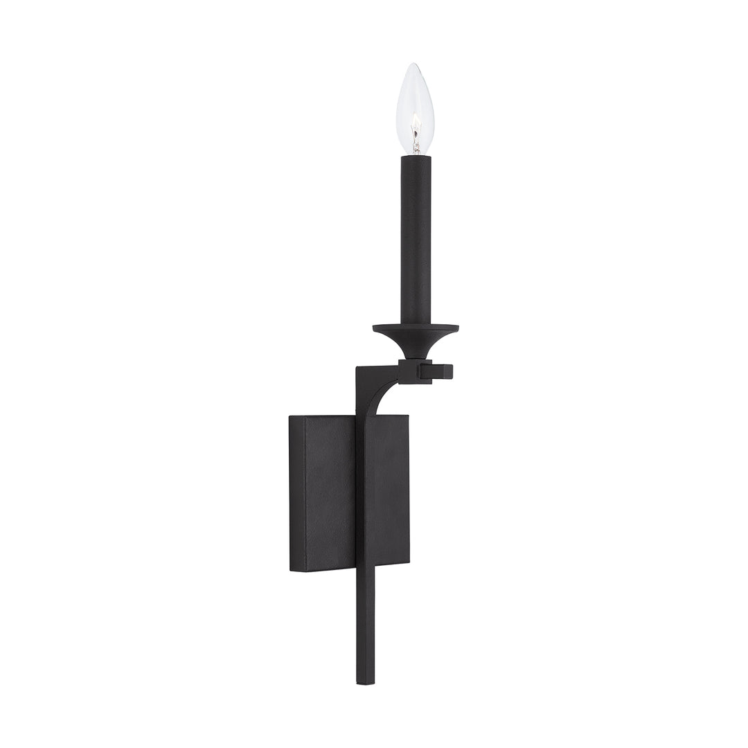 Capital Clint 637311BI Wall Sconce Light - Black Iron