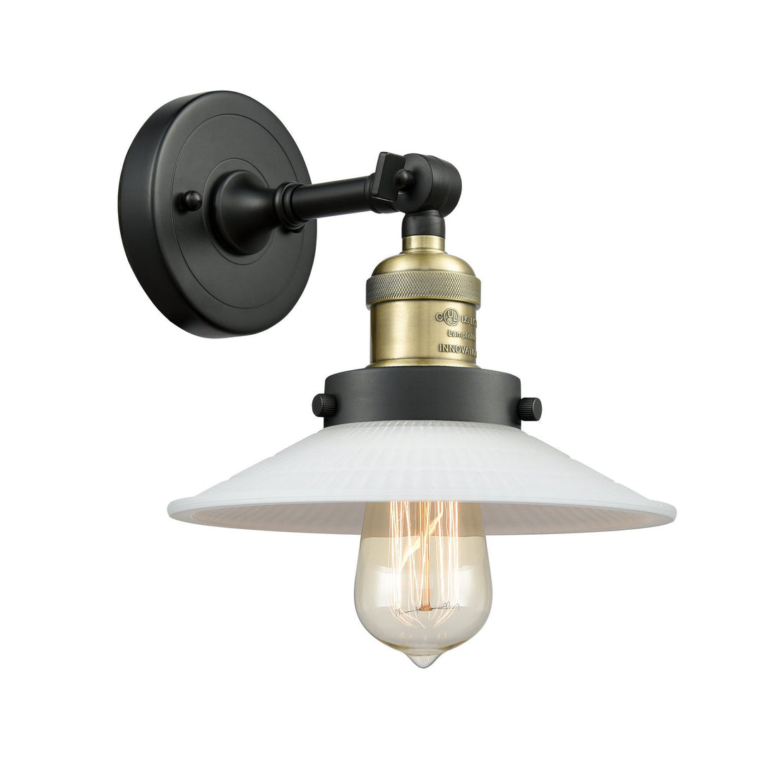 Innovations Franklin Restoration 203-BAB-G1 Wall Sconce Light - Black Antique Brass
