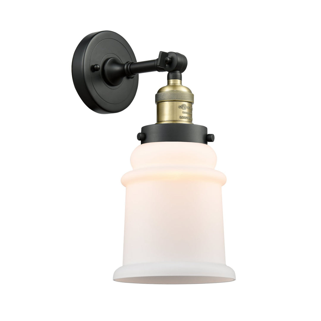 Innovations Franklin Restoration 203-BAB-G181-LED Wall Sconce Light - Black Antique Brass