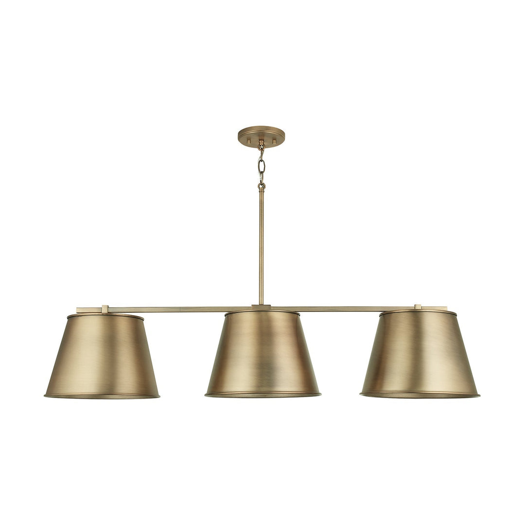 Capital Welker 837831AD Pendant Light - Aged Brass