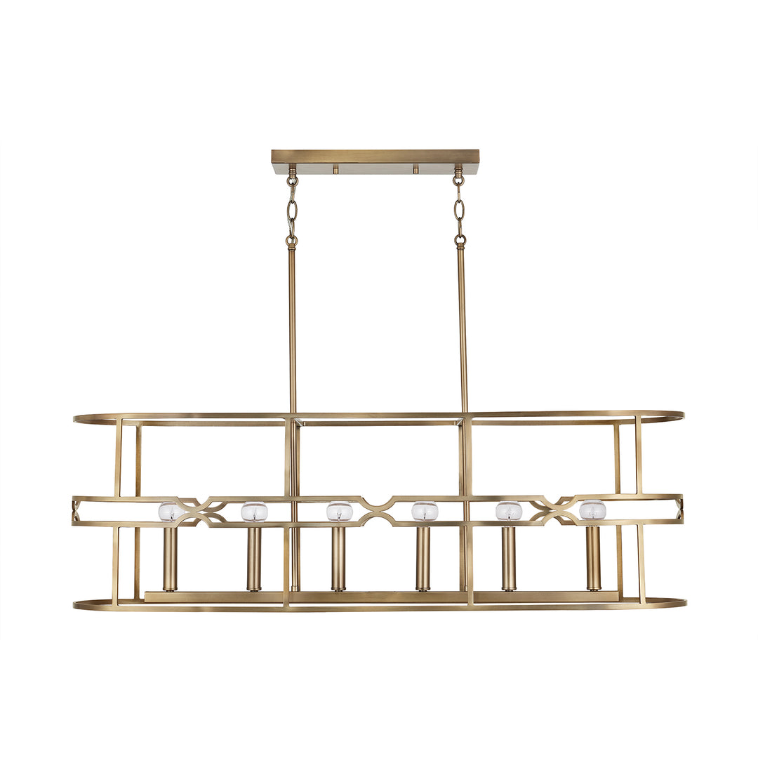 Capital Jordyn 838961AD Pendant Light - Aged Brass