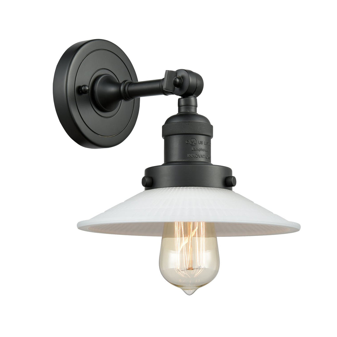 Innovations Franklin Restoration 203-BK-G1 Wall Sconce Light - Matte Black