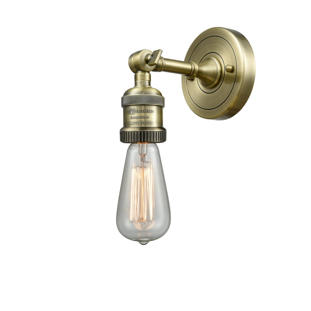 Innovations Franklin Restoration 203NH-AB Wall Light - Antique Brass
