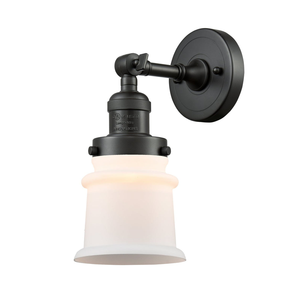 Innovations Franklin Restoration 203-OB-G181S-LED Wall Sconce Light - Oil Rubbed Bronze
