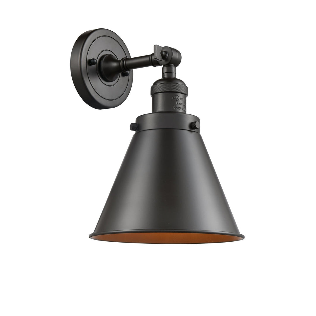 Innovations Franklin Restoration 203-OB-M13-OB Wall Sconce Light - Oil Rubbed Bronze