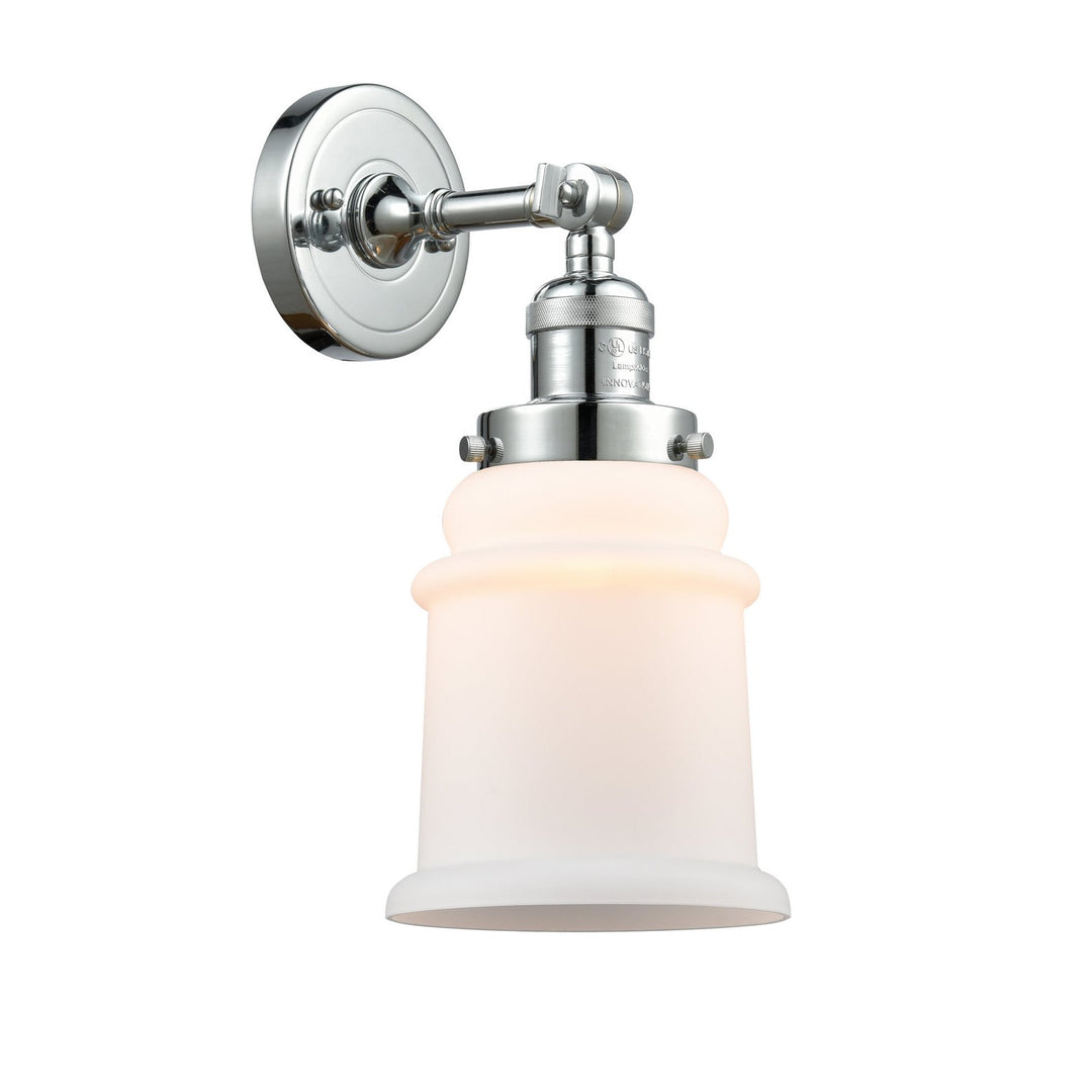 Innovations Franklin Restoration 203-PC-G181 Wall Sconce Light - Polished Chrome