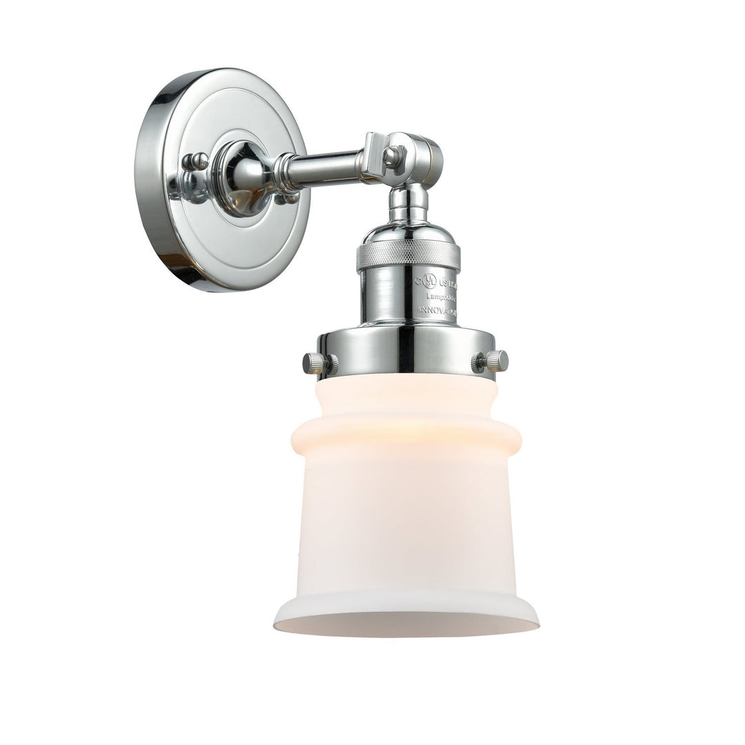 Innovations Franklin Restoration 203-PC-G181S Wall Sconce Light - Polished Chrome