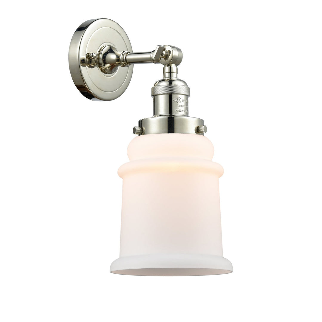 Innovations Franklin Restoration 203-PN-G181 Wall Sconce Light - Polished Nickel