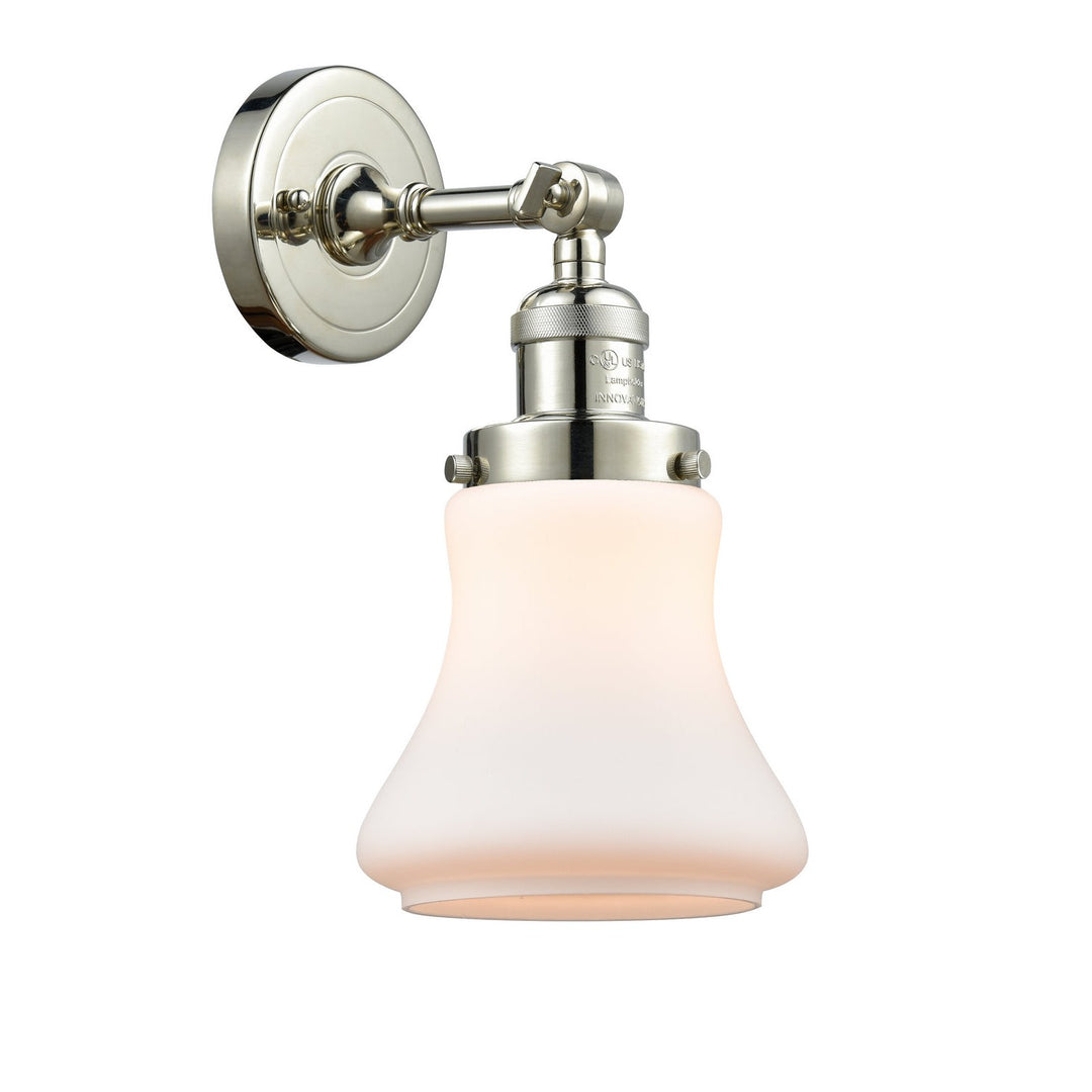 Innovations Franklin Restoration 203-PN-G191 Wall Sconce Light - Polished Nickel