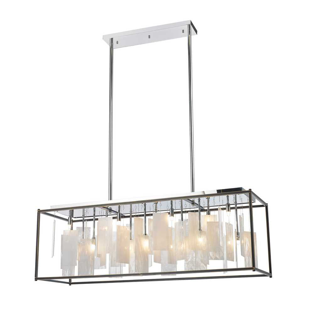 StarFire Cages 1444BC Pendant Light - Black and Chrome