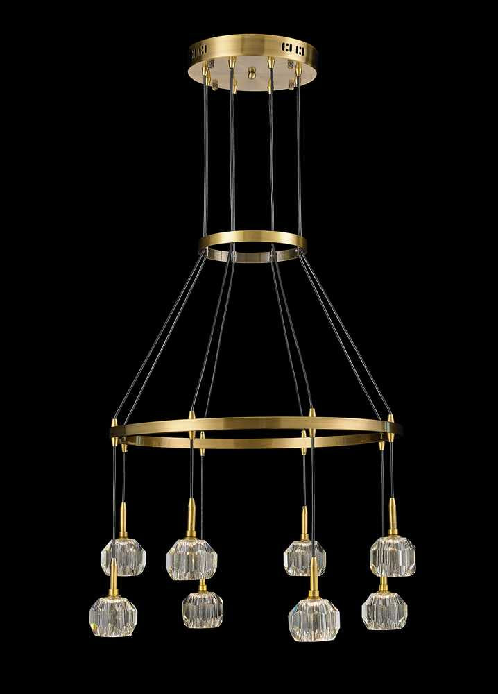 StarFire Sole 1724AB Chandelier Light - Antique Brass