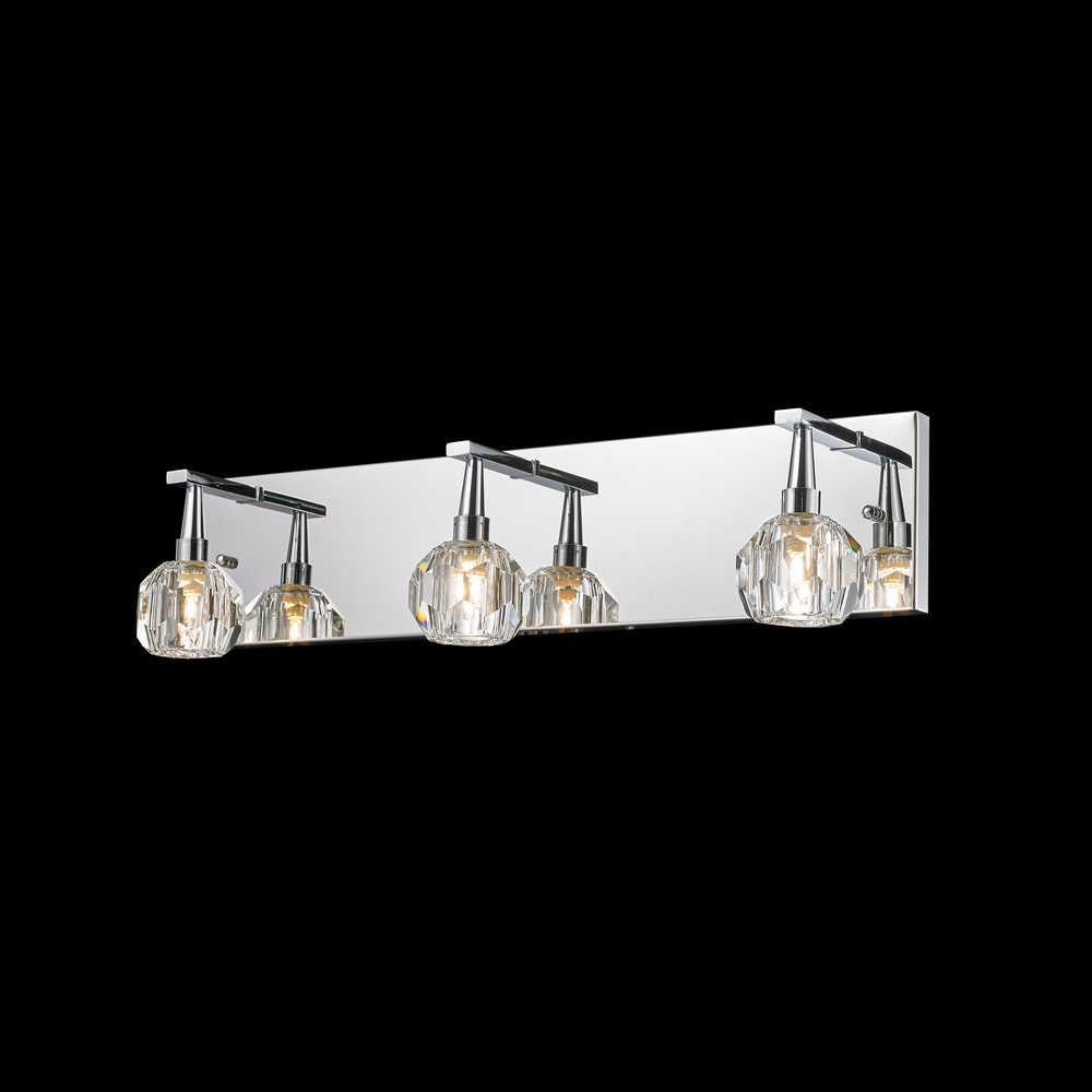 StarFire Sole 1730WSCH Bath Vanity Light 24 in. wide - Chrome